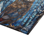 Glas-in-lood-uil Snijplank (Hoek)
