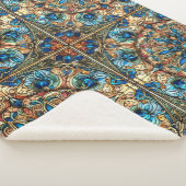 Glas in lood Uitgebreid ontwerp Sherpa Deken (3/4)