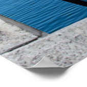 Glas in lood Uitzicht Poster (Hoek)