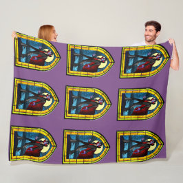 Glas in lood Vampire Fleece Deken