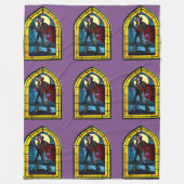 Glas in lood Vampire Fleece Deken (Voorkant)