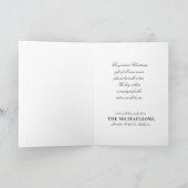 Glas in lood van de katholieke kerk in Nagasaki Feestdagen Kaart (Binnen)