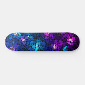 Glas in lood van de kerk persoonlijk skateboard (Horizontaal)