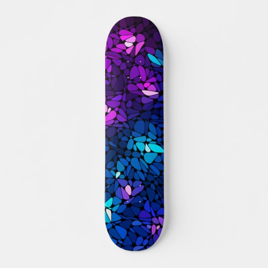 Glas in lood van de kerk persoonlijk skateboard (Voorkant)