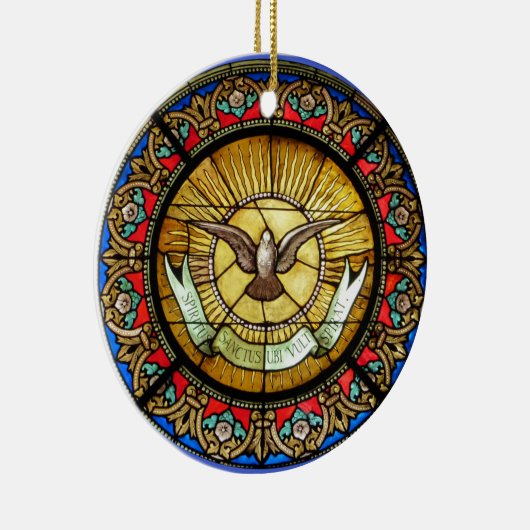 Glas in lood van La Sainte-Chapelle Keramisch Ornament (Rechts)