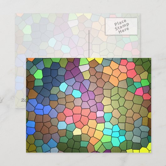 Glas in lood van Shirley Taylor Briefkaart (Voorkant / Achterkant)