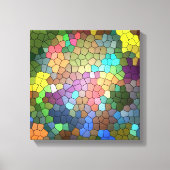 Glas in lood van Shirley Taylor Canvas Afdruk (Voorkant)