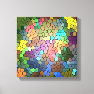 Glas in lood van Shirley Taylor Canvas Afdruk