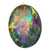 Glas in lood van Shirley Taylor Dartbord (Voorkant Rechts)