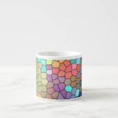 Glas in lood van Shirley Taylor Espresso Kop (Voorkant)