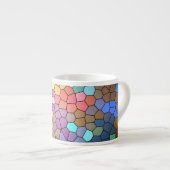 Glas in lood van Shirley Taylor Espresso Kop (Voorkant rechts)