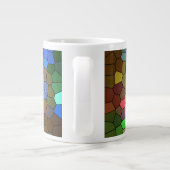 Glas in lood van Shirley Taylor Grote Koffiekop (Achterkant)