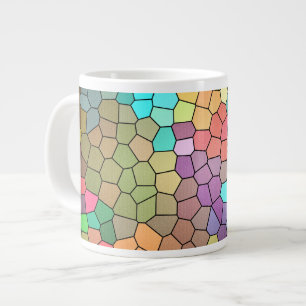 Glas in lood van Shirley Taylor Grote Koffiekop