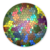 Glas in lood van Shirley Taylor Keramische Knop (Voorkant)