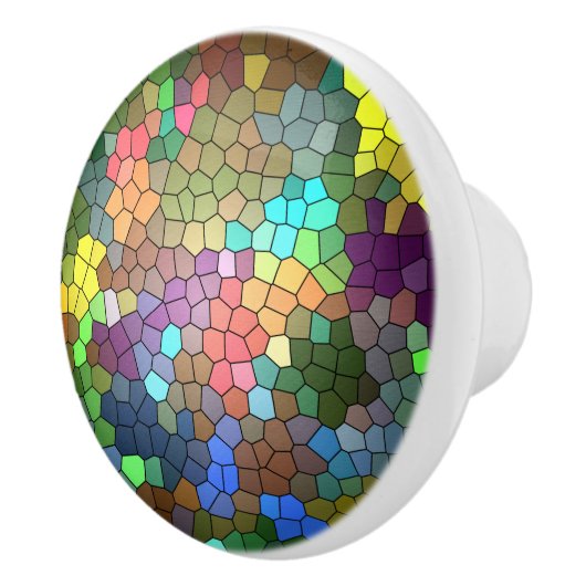 Glas in lood van Shirley Taylor Keramische Knop (Rechts)