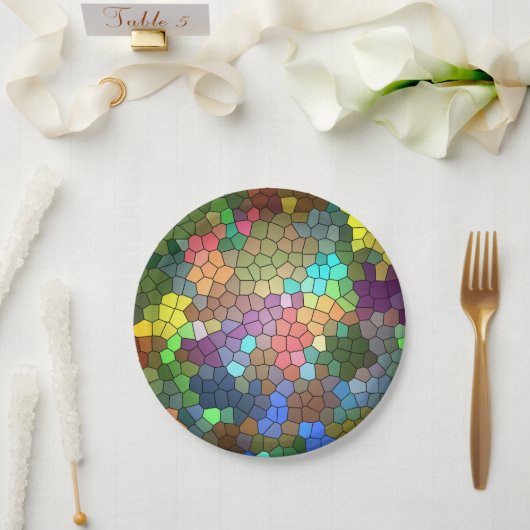 Glas in lood van Shirley Taylor Papieren Bordje (Huwelijk)