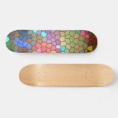 Glas in lood van Shirley Taylor Persoonlijk Skateboard (Horizontaal)