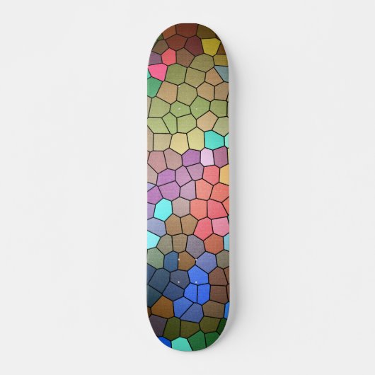 Glas in lood van Shirley Taylor Persoonlijk Skateboard (Voorkant)