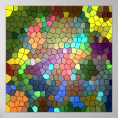 Glas in lood van Shirley Taylor Poster (Voorkant)