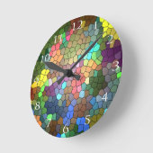 Glas in lood van Shirley Taylor Ronde Klok (Hoek)