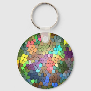 Glas in lood van Shirley Taylor Sleutelhanger