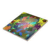 Glas in lood van Shirley Taylor Tegeltje (Zijkant)