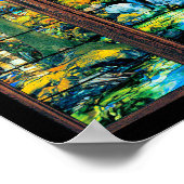 Glas in lood van Tiffany Poster (Hoek)