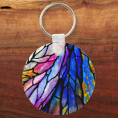 Glas in lood van Tiffany Sleutelhanger (Voorkant)