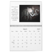Glas in lood van uniek glas 2011 kalender (Mar 2027)
