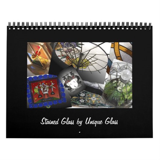 Glas in lood van uniek glas 2011 kalender (Hoes)