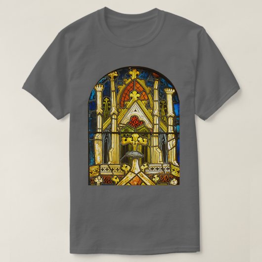 Glas in lood Venster 2 van T-shirt (Design voorkant)