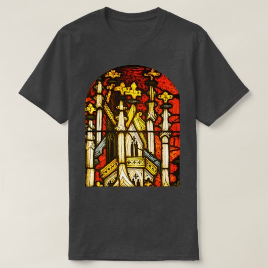 Glas in lood Venster 3 van T-shirt (Design voorkant)