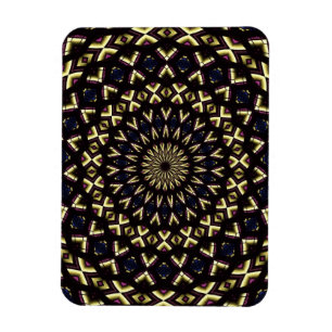 Glas in lood Venster Kaleidoscoop 11 Magneet