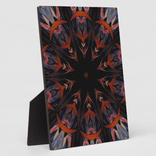 Glas in lood Venster Kaleidoscoop 12 Fotoplaat (Zijkant)