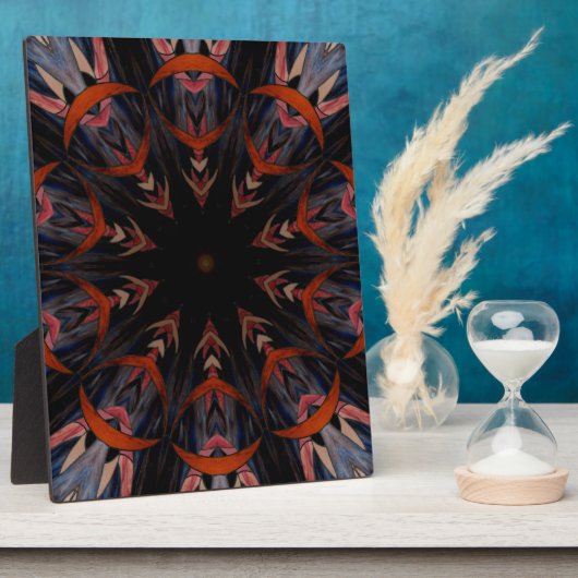 Glas in lood Venster Kaleidoscoop 12 Fotoplaat (Zijkant)