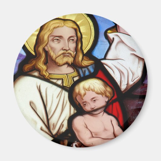 Glas in lood venster magneet (Voorkant)