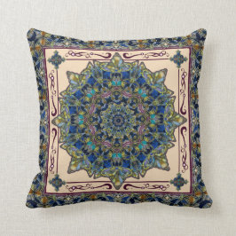 Glas in lood Venster Mandala Decor Pillow Kussen