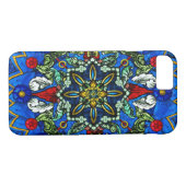 Glas in lood Venster Mandala Telefoondraagtas Case-Mate iPhone Case (Achterkant (Horizontaal))