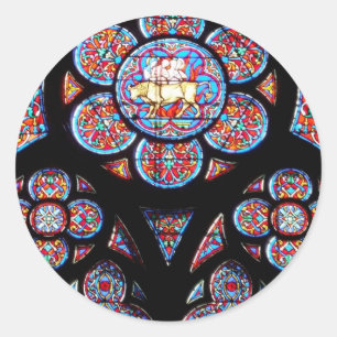 Glas in lood Venster Sticker