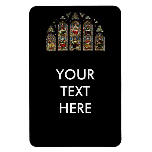 Glas in lood-venstermagneet magneet (Verticaal)