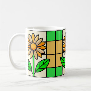 Glas in lood ventilator koffiemok