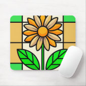 Glas in lood ventilator muismat (Met muis)