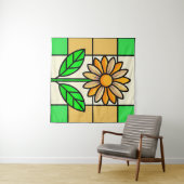 Glas in lood ventilator wandkleed (In Situ (horizontaal))