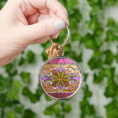 Glas in lood ventilatorSleutelhanger Sleutelhanger (Hand)