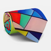 Glas in lood vermengd stropdas (Opgerold)