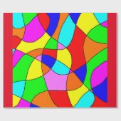 Glas in lood verpakt papier (Vlak)