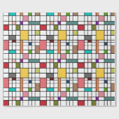 Glas in lood verpakt papier (Vlak)