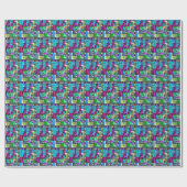 Glas in lood verpakt papier (Vlak)