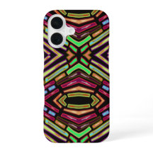 Glas-in-lood Vibe Kleurrijke Juweelpatroon