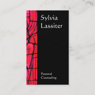 Glas in lood visitekaartje